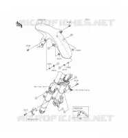 GARDE BOUE AVANT pour Kawasaki NINJA 250SL ABS 2016