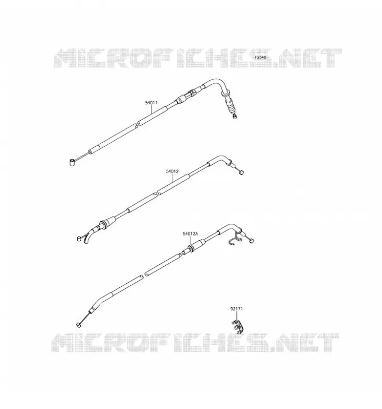 CABLES Kawasaki MOTOS 650 2017 VULCAN S  EN650CHF