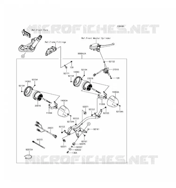Accessory(Sub Lamp) Kawasaki MOTOS 650 2017 VULCAN S ABS  EN650DHFA