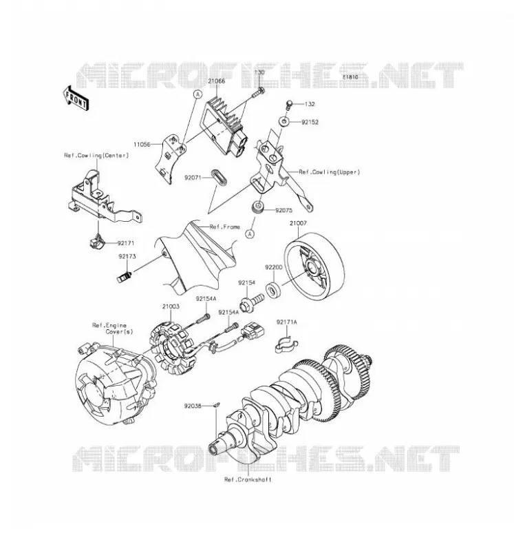 G&Eacute;N&Eacute;RATEUR Kawasaki MOTOS 1000 2016 VERSYS 1000  KLZ1000BGF
