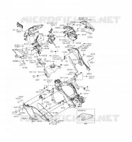CARENAGE(CENTRALE)  1000 kawasaki-moto 2016 VERSYS 1000 H_08