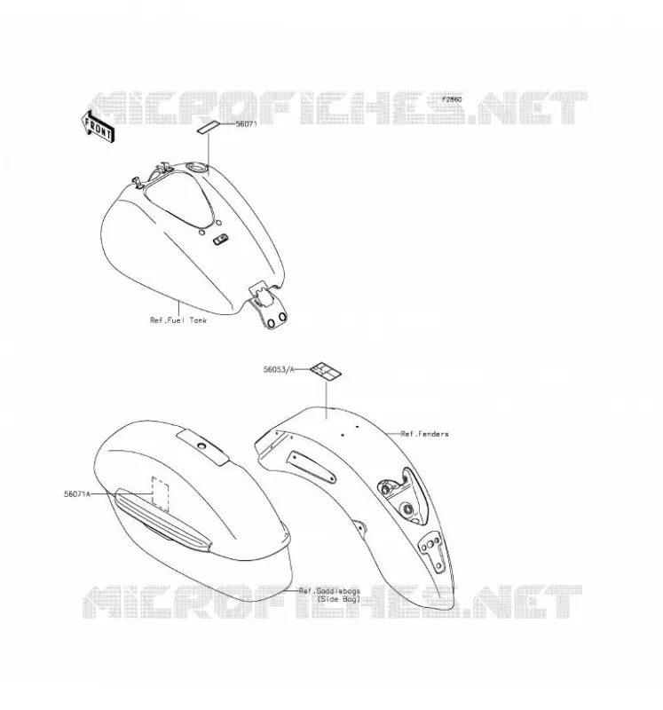 LABEL Kawasaki MOTOS 1700 2016 VULCAN 1700 NOMAD ABS  VN1700DGF