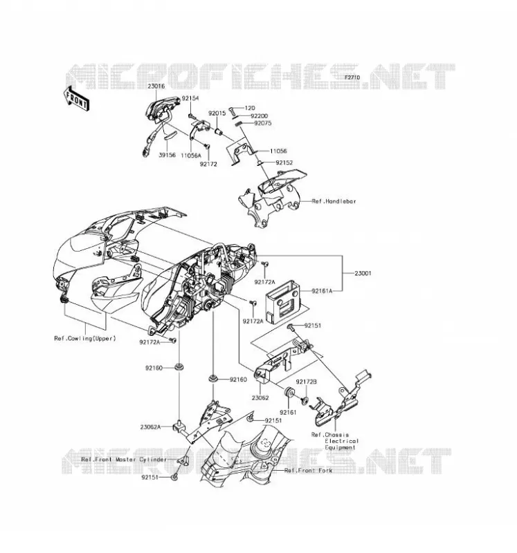 OPTIQUE(S) Kawasaki MOTOS 1000 2017 Z1000  ZR1000HHF