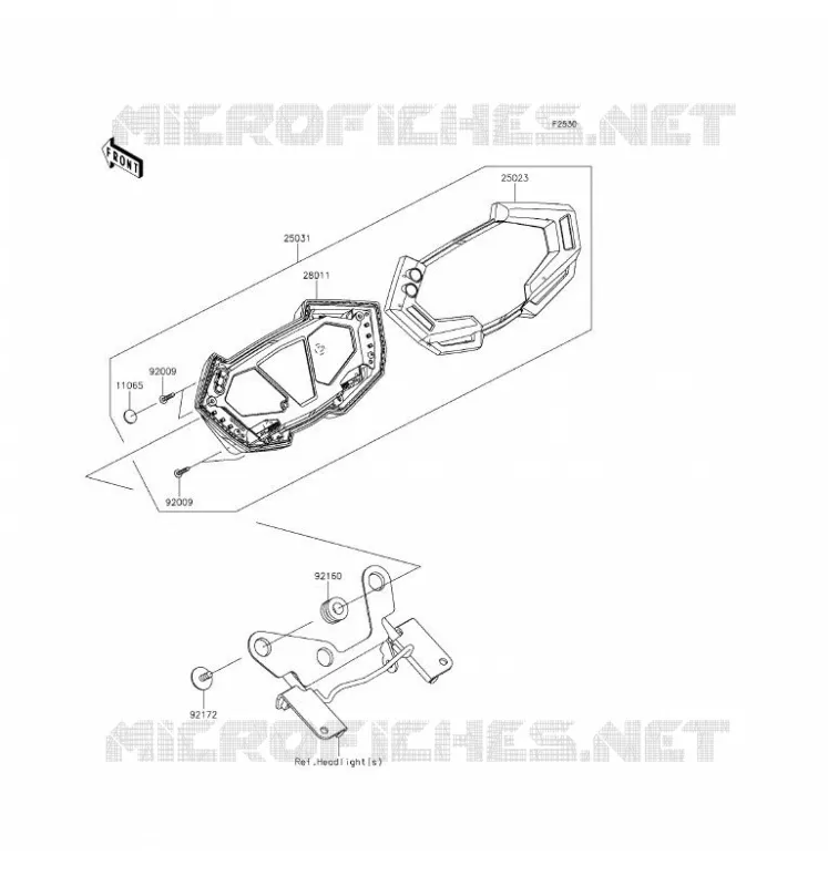 COMPTEURS Kawasaki MOTOS 800 2016 Z800 ABS  ZR800BGF