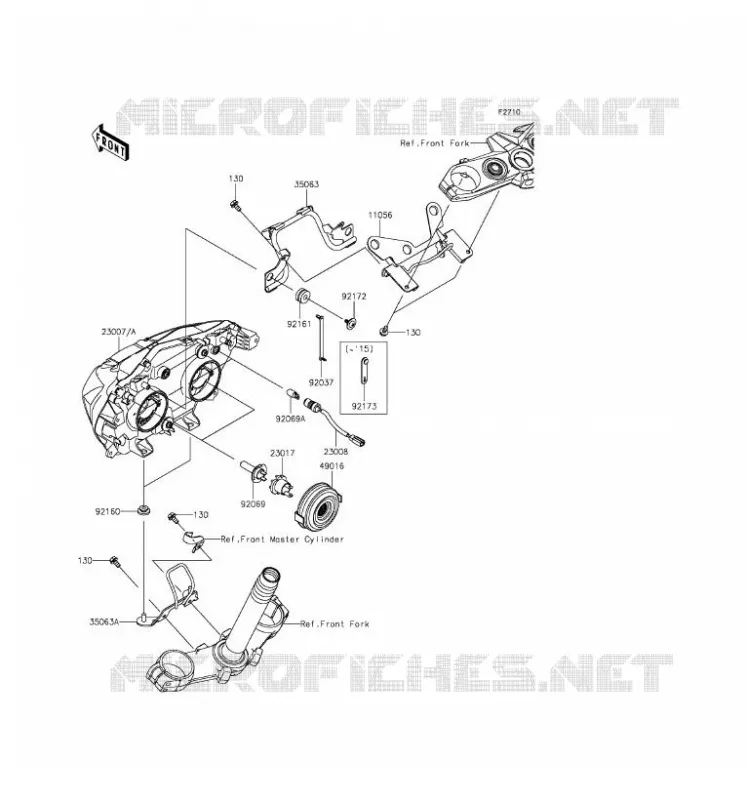 OPTIQUE(S) Kawasaki MOTOS 800 2016 Z800  ZR800CGFA