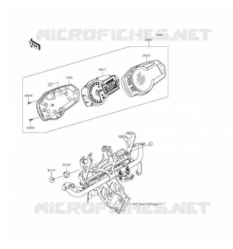 COMPTEURS Kawasaki MOTOS 1000 2016 Z1000SX ABS  ZX1000MGF