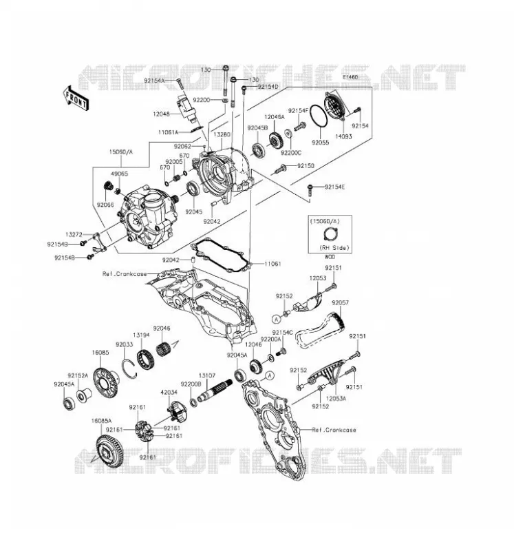 COMPRESSEUR Kawasaki MOTOS 1000 2016 NINJA H2  ZX1000NGF