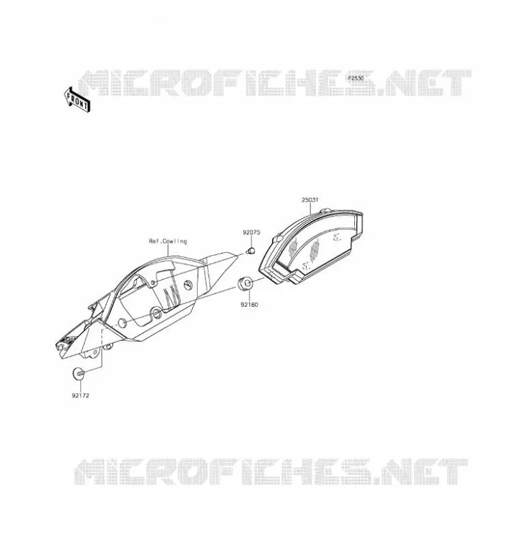COMPTEURS Kawasaki MOTOS 1000 2017 NINJA ZX-10R  ZX1000RHF