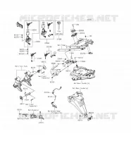 CONTACTEUR SERRURE/R&Eacute;FLECTEUR pour Kawasaki NINJA ZX-14R ABS 2016