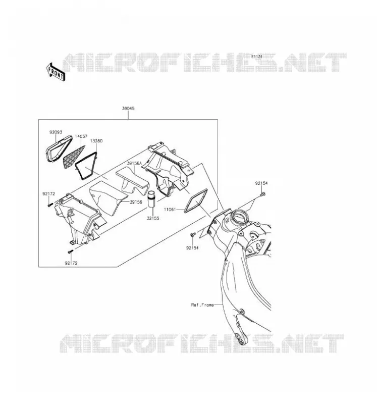 MANCHON Kawasaki MOTOS 636 2016 NINJA ZX-6R ABS  ZX636FGF