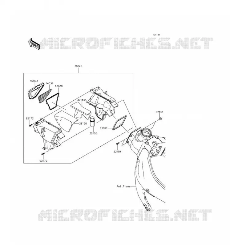 MANCHON Kawasaki MOTOS 636 2016 NINJA ZX-6R ABS  ZX636FGF