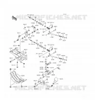 LEVIER DE VITESSE pour Kawasaki MULE 4010 4X4 2016