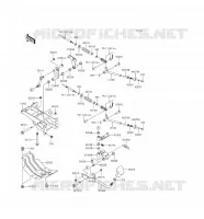LEVIER DE VITESSE pour Kawasaki MULE 4010 TRANS 4X4 2016