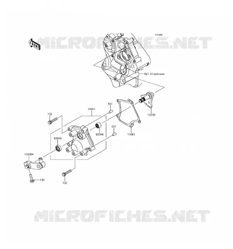 SELECTEUR Kawasaki SSV 800 2017 TERYX 4 LE  KRT800GHF