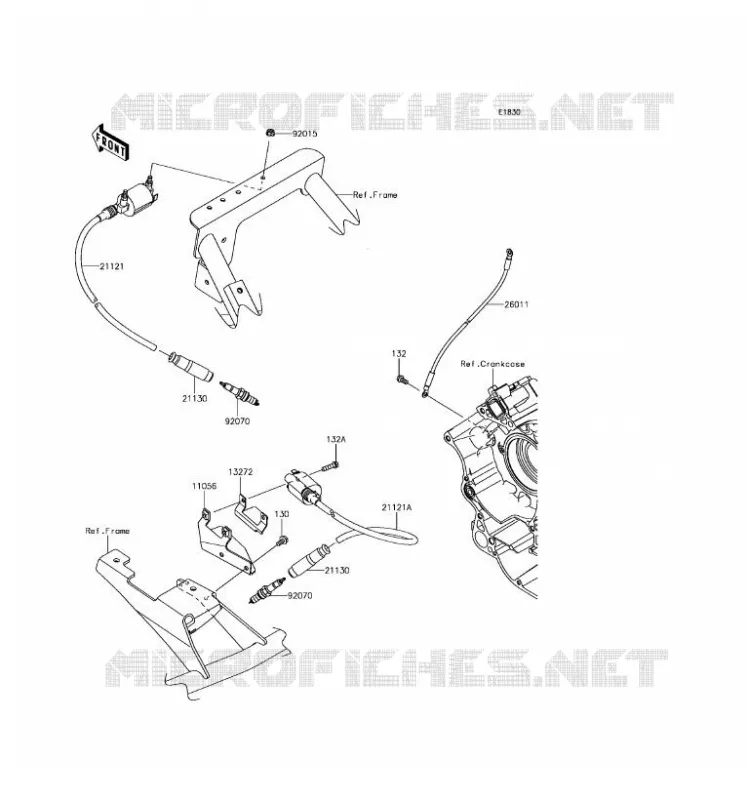SYSTEME D&acute;ALLUMAGE Kawasaki SSV 800 2017 TERYX 4 LE  KRT800GHF