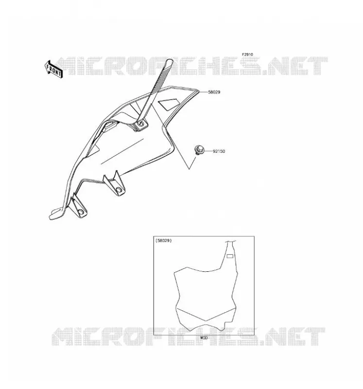 ACCESSOIRE Kawasaki TOUT-TERRAIN 450 2017 KX450F  KX450HHF