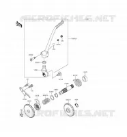 MECANISME DE KICK pour Kawasaki KX85 2017