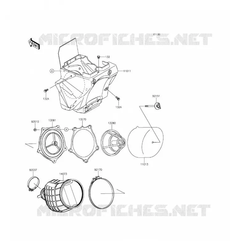 FILTRE A AIR Kawasaki TOUT-TERRAIN 85 2017 KX85 II  KX85DHF