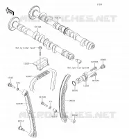 ARBRE A CAME/TENDEUR pour Kawasaki JET SKI ULTRA 310LX 2018