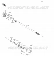 ARBRE DE TRANSMISSION pour Kawasaki JET SKI ULTRA 310LX 2018