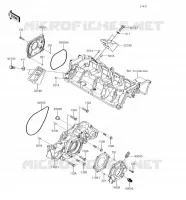 COUVERCLES MOTEUR pour Kawasaki JET SKI ULTRA 310LX 2018