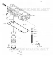 CYLINDRE/PISTON pour Kawasaki JET SKI ULTRA 310LX 2018