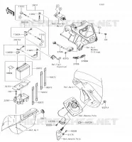 &Eacute;QUIPEMENT ELECTRIQUE pour Kawasaki JET SKI ULTRA 310LX 2018