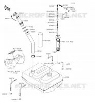 RESERVOIR CARBURANT pour Kawasaki JET SKI ULTRA 310LX 2018