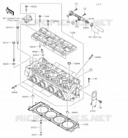 CULASSE pour Kawasaki JET SKI ULTRA LX 2018