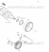 G&Eacute;N&Eacute;RATEUR pour Kawasaki JET SKI ULTRA LX 2018