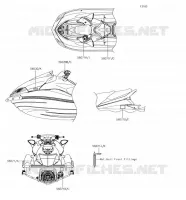 LABEL pour Kawasaki JET SKI ULTRA LX 2018