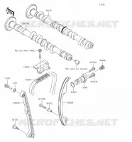 ARBRE A CAME/TENDEUR pour Kawasaki JET SKI STX-15F 2018