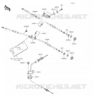 CABLES pour Kawasaki JET SKI STX-15F 2018