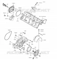 COUVERCLES MOTEUR pour Kawasaki JET SKI STX-15F 2018