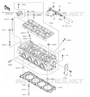 CULASSE pour Kawasaki JET SKI STX-15F 2018