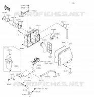 SILENCIEUX ADMISSION pour Kawasaki JET SKI STX-15F 2018