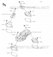 SUPPORT MOTEUR pour Kawasaki JET SKI STX-15F 2018
