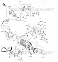 COMPRESSEUR pour Kawasaki JET SKI ULTRA 310X SE 2018