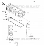 CYLINDRE/PISTON pour Kawasaki JET SKI ULTRA 310X SE 2018