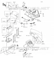 &Eacute;QUIPEMENT ELECTRIQUE pour Kawasaki JET SKI ULTRA 310X SE 2018
