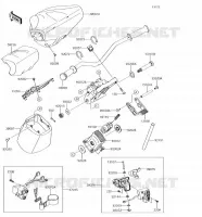 GUIDON pour Kawasaki JET SKI ULTRA 310X SE 2018