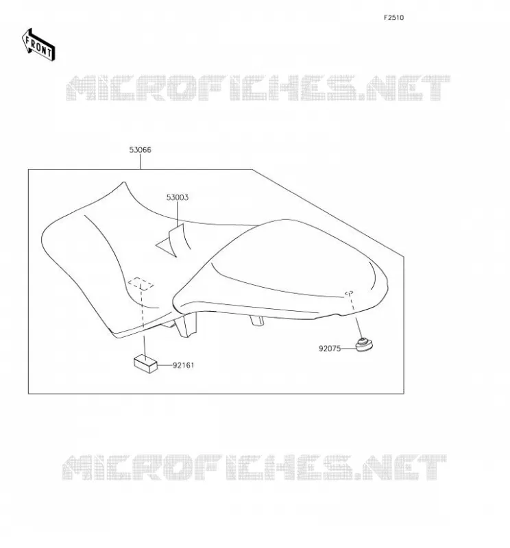 SELLE Kawasaki MOTOS 650 2018 VERSYS 650  KLE650FJFA