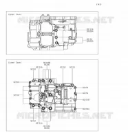BOULON CARTER MOTEUR pour Kawasaki NINJA 650 2017