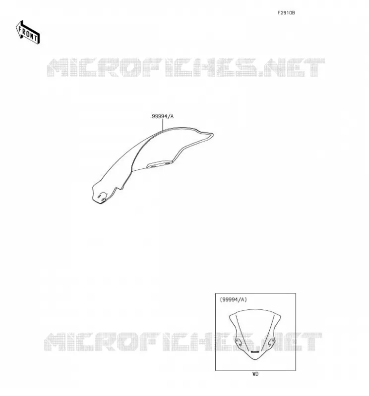 ACCESSOIRE Kawasaki MOTOS 400 2018 NINJA 400  EX400GJFA