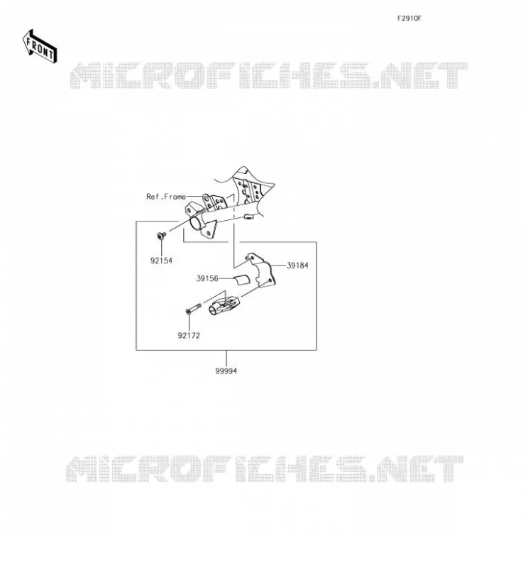 Accessory(Helmet Lock) Kawasaki MOTOS 400 2018 NINJA 400  EX400GJFA