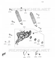 AMORTISSEUR pour Kawasaki J300 2018