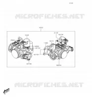 CARBU pour Kawasaki J300 2018