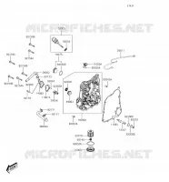 COUVERCLES MOTEUR pour Kawasaki J300 2018