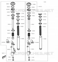 FOURCHE pour Kawasaki J300 2018
