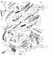 Leg Shield pour Kawasaki J300 2018